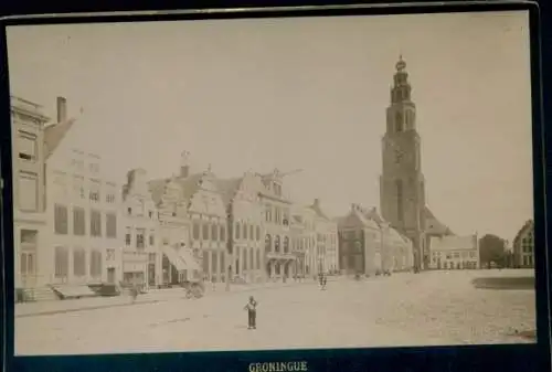 Foto Groningen Niederlande, Marktplatz