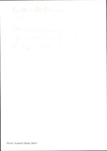 Ak Politiker Walter Wallmann, Portrait, Autogramm