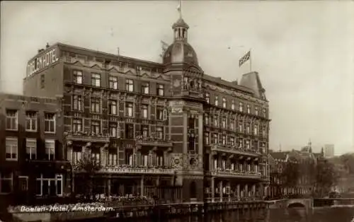 Ak Amsterdam Nordholland Niederlande, Doelen-Hotel