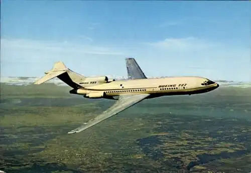 Ak Passagierflugzeug Boeing 727 Intercontinental Jetliner