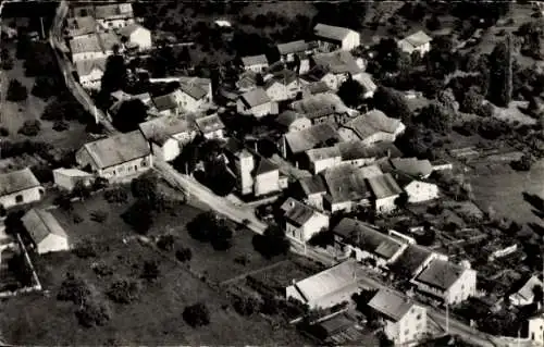 Ak Vulbens Haute Savoie, Panorama, Fliegeraufnahme