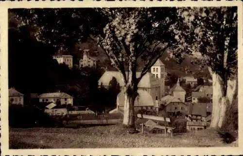 Ak Sallanches Haute Savoie, Quartier de l'Eglise