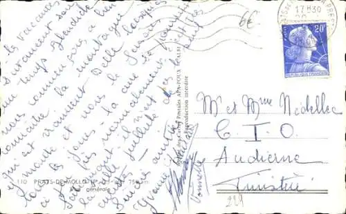 Ak Prats de Mollo Pyrénées Orientales, Vue generale