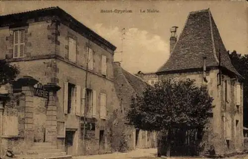 Ak Saint Cyprien Pyrénées-Orientales, Mairie