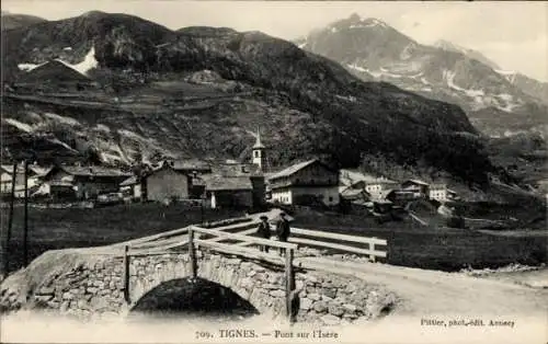 Ak Tignes Savoie, Pont sur l'Isere