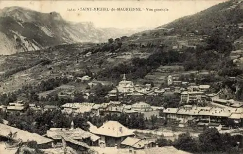 Ak Saint Michel de Maurienne Savoie, Panorama