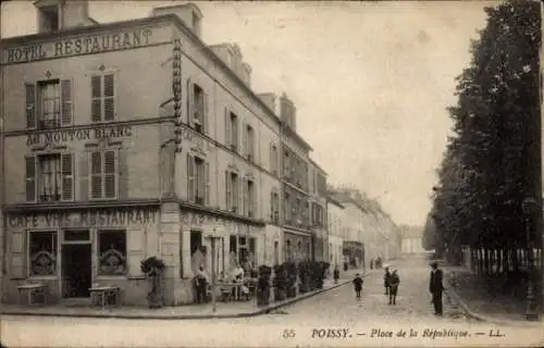 Ak Poissy-Yvelines, Place de la République