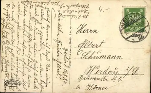 Ak Berlin Mitte, Unter den Linden, Autos