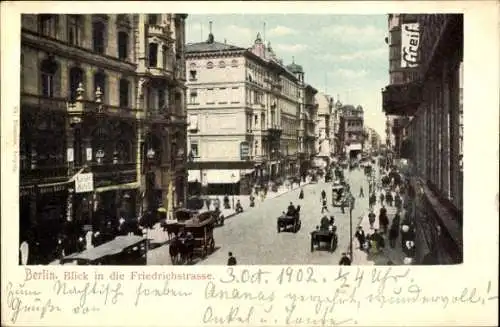 Ak Berlin Mitte, Friedrichstraße, Kaiser Hotel