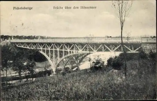 Ak Berlin Charlottenburg Westend Pichelsberg, Stössenseebrücke