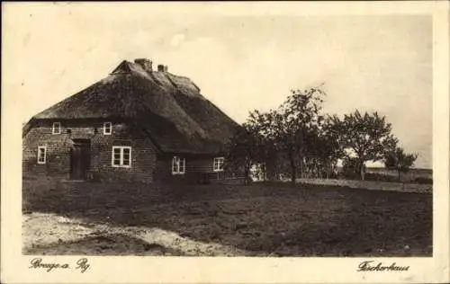 Ak Breege auf Rügen, Fischerhaus