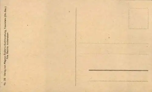 Ak Traunstein in Oberbayern, Panorama, Viadukt