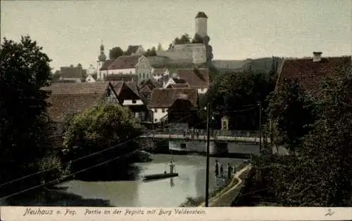 Ak Neuhaus an der Pegnitz Mittelfranken, Burg Veldenstein