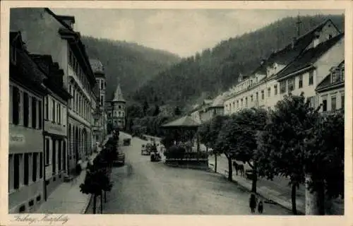 Ak Triberg im Schwarzwald, Kurplatz