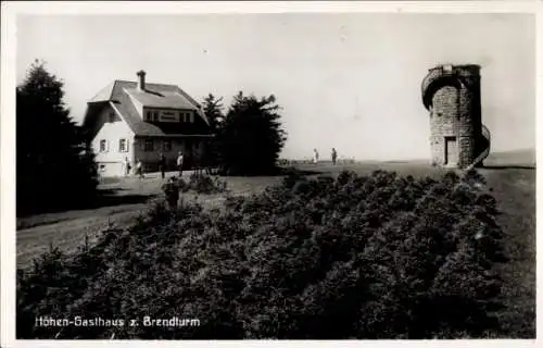 Ak Furtwangen im Schwarzwald, Brend, Brendturm, Höhengasthaus