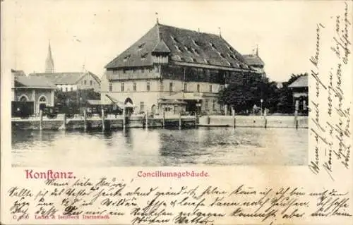Ak Konstanz am Bodensee, Konzilliumsgebäude