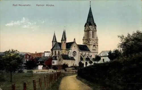 Ak Bad Neuenahr, katholische Kirche