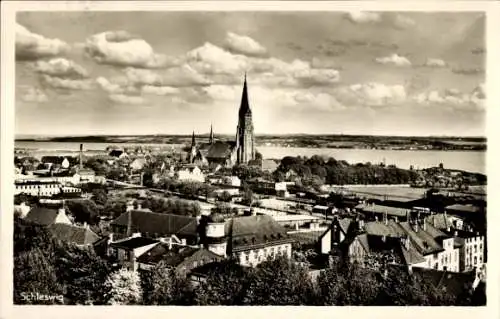 Ak Schleswig an der Schlei, Totalansicht