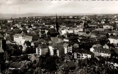 Ak Hagen in Westfalen, Panorama