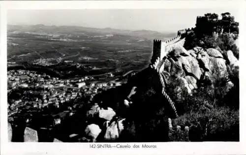 Ak Sintra Cintra Portugal, Castelo dos Mouros