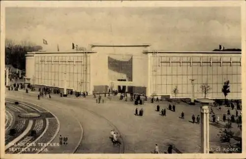 Ak Brüssel Brüssel, Palais des Textiles, Ausstellung 1910