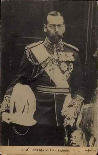 Ak George V., König von England