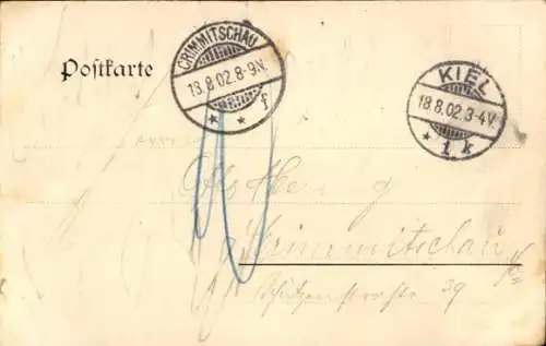 Ak Deutsches Kriegsschiff, SMS Freya