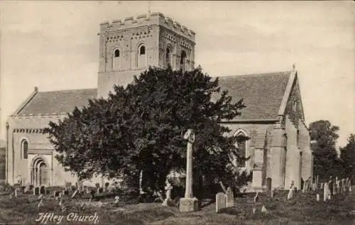 Ak Iffley Oxfordshire England, Kirche