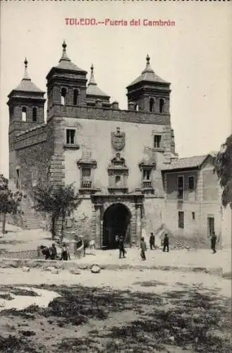 Ak Toledo Castilla La Mancha Spanien, Puerta del Cambron