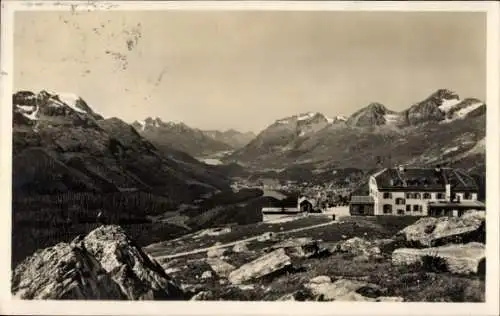 Ak Muottas Muragl Kanton Graubünden, Panorama, Kulm, Oberengadin