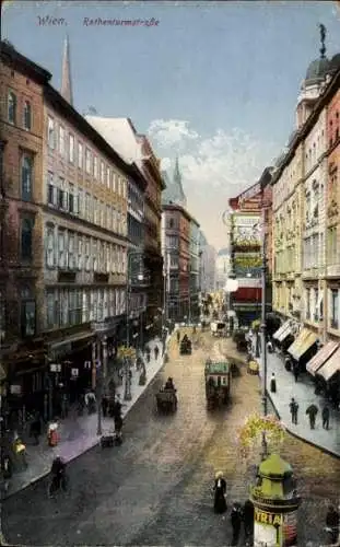 Ak Wien 1 Innere Stadt, Rothenturmstraße