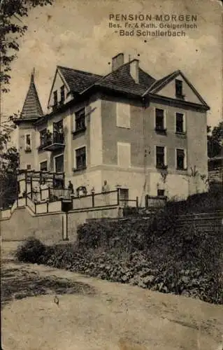Ak Bad Schallerbach in Oberösterreich, Pension Morgen