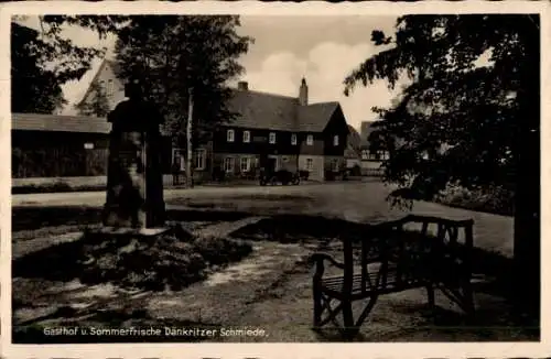 Ak Dänkritz Neukirchen in Sachsen, Gasthaus Zur Schmiede, Dänkritzer Schmiede