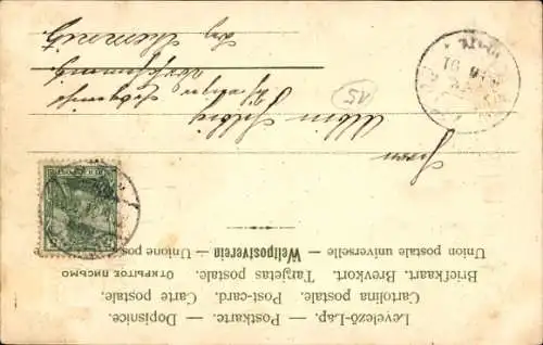 Präge Passepartout Litho Einsiedel Chemnitz, Talsperre