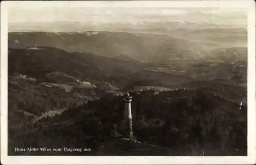 Ak Schopfheim, Hohe Möhr, Luftbild, Panorama