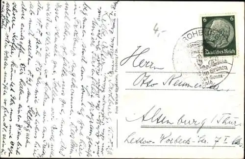 Ak Frohburg in Sachsen, Bad