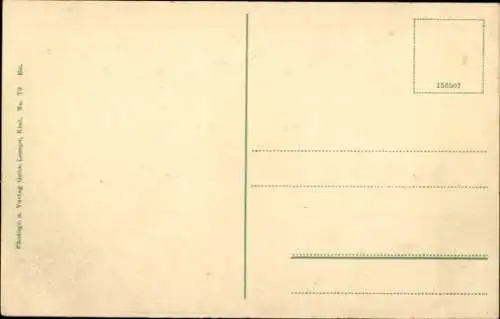 Ak Deutsches Kriegsschiff, SMS Frauenlob, Kaiserliche Marine, GLK