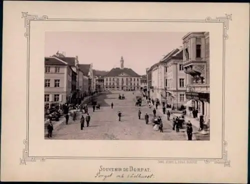 Foto Tartu Dorpat Estland, Rathaus