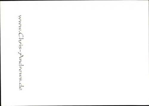 Ak Sänger Chris Andrews, Portrait, Gitarre, Autogramm