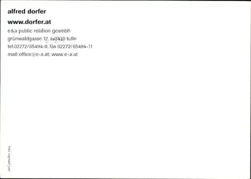 Ak Schauspieler Alfred Dorfer, Portrait, Autogramm