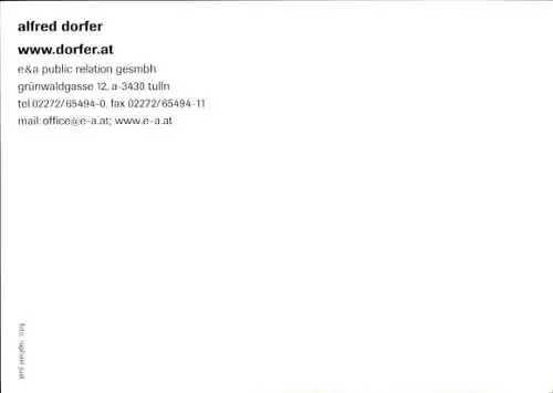 Ak Schauspieler Alfred Dorfer, Portrait, Autogramm