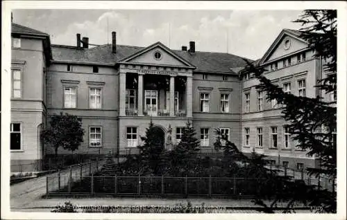 Ak Cieplice Śląskie Zdrój Bad Warmbrunn Riesengebirge Schlesien, St. Hedwigs Krankenhaus