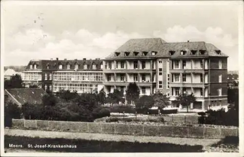 Ak Moers am Niederrhein, St. Josef Krankenhaus