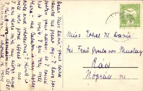 Ak Fonyód Ungarn, Vollenhofer-villa