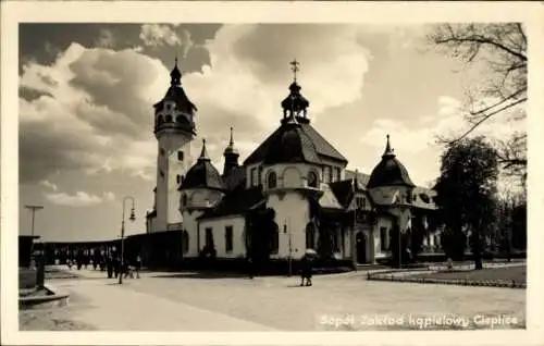 Ak Sopot Danzig Sopot Danzig, Zakład Kapielowy Cieplice