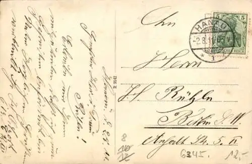 Ak Hanau am Main, Ramsaystraße