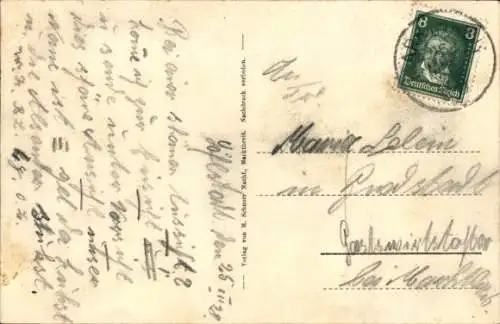 Ak Marktbreit am Main Unterfranken, Gesamtansicht