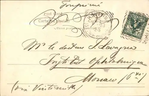 Ak Opernszene, La Boheme, Mimi