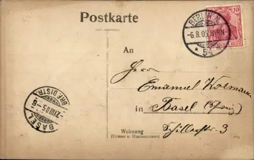 Foto Ak Berlin, Zwei Frauen an einem Strandkorb, Portrait