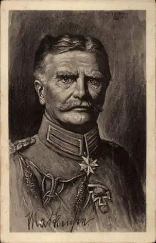 Künstler Ak Generalfeldmarschall August von Mackensen, Portrait